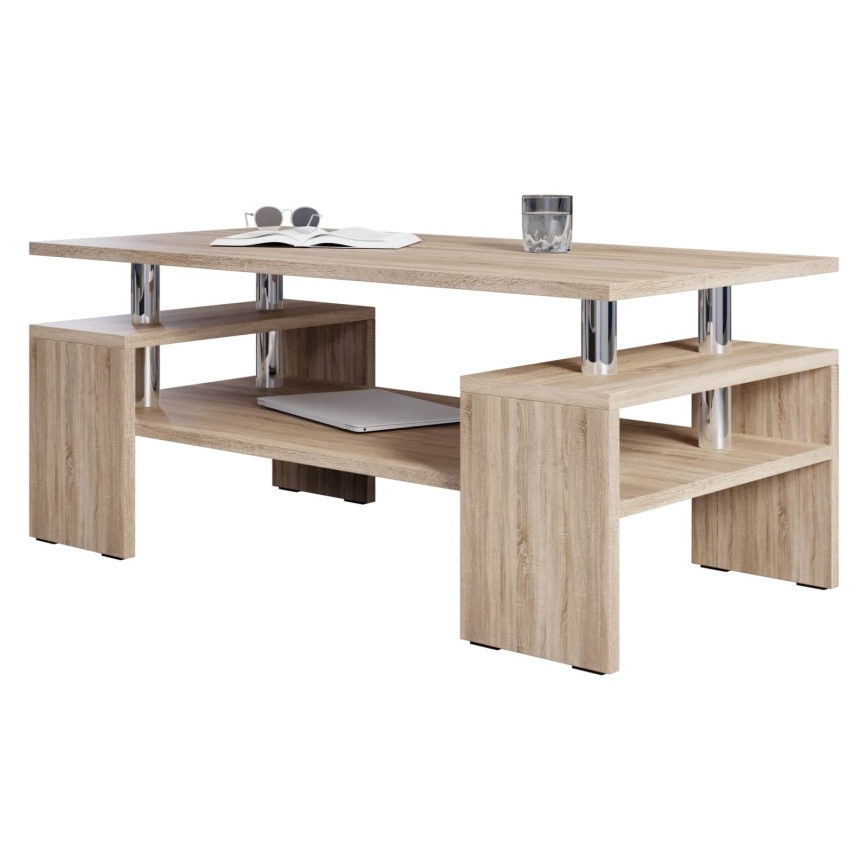 Konferenčný stolík CUBE 50x110 cm dub sonoma