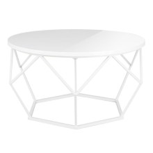Konferenčný stolík DIAMOND 40x70 cm biela