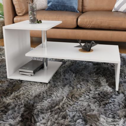 Konferenčný stolík DILEK 46x100 cm biela