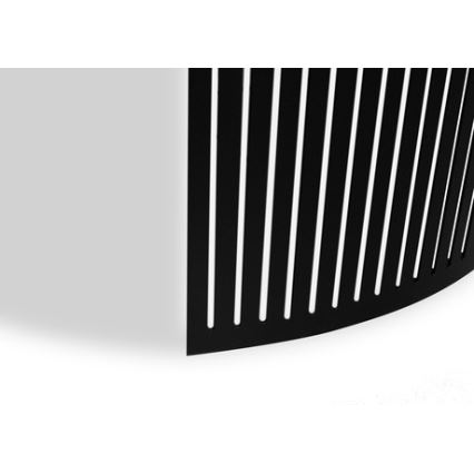 Konferenčný stolík FIKOLI 40x75 cm čierna/zlatý dub