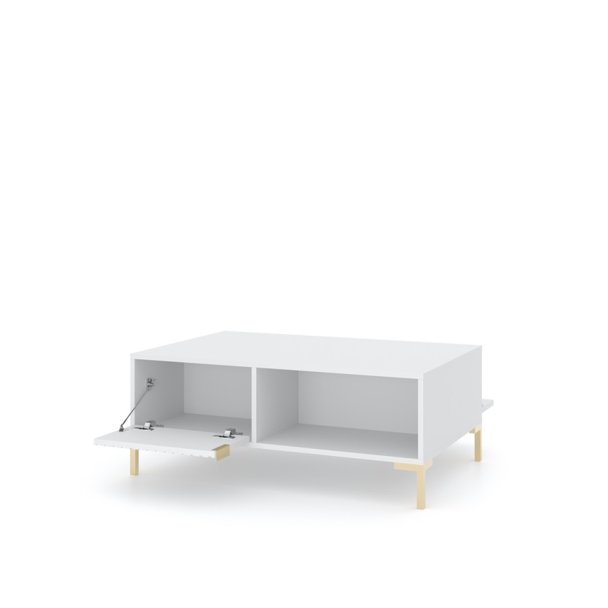 Konferenčný stolík FLOP biely