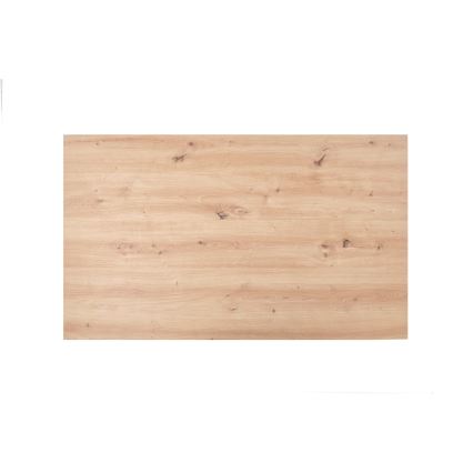 Konferenčný stolík FORMA 110x65 cm hnedý/čierny