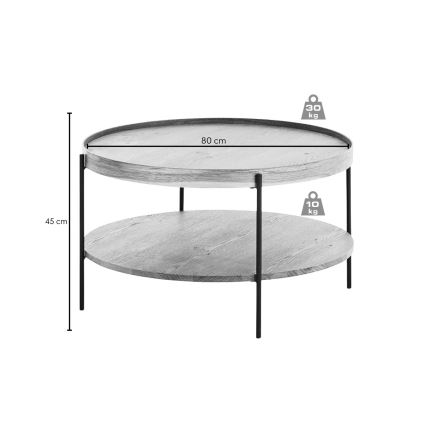 Konferenčný stolík FURNI dub