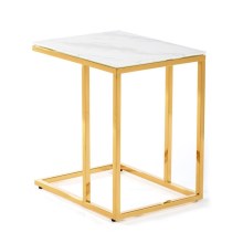 Konferenčný stolík LURUS 40x50 cm zlatá