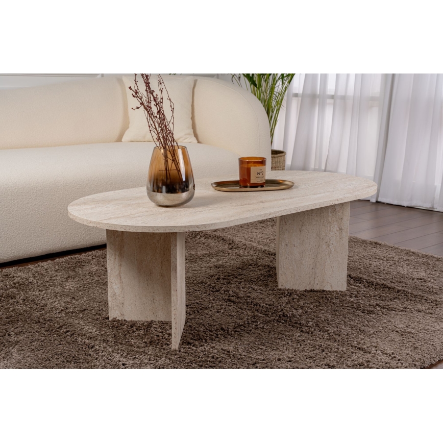 Konferenčný stolík NEL 119x60 cm béžový