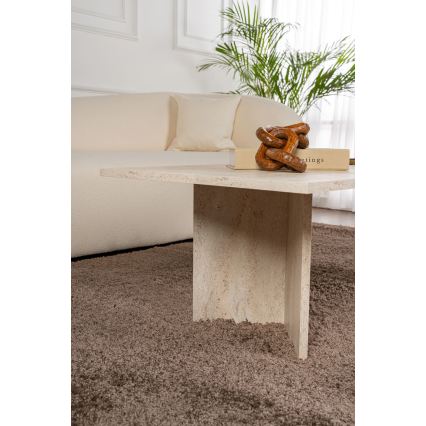 Konferenčný stolík NEL 119x60 cm travertín