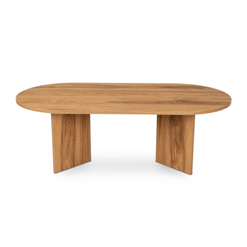 Konferenčný stolík OVAL 60x120 cm hnedá