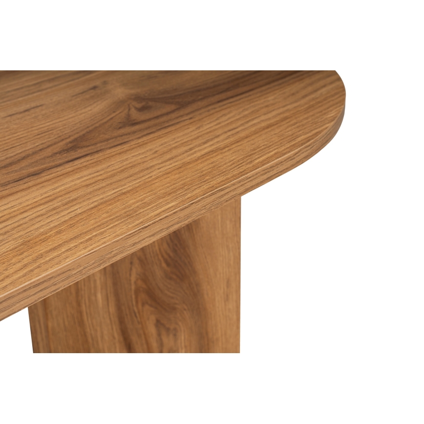 Konferenčný stolík OVAL 60x120 cm hnedá