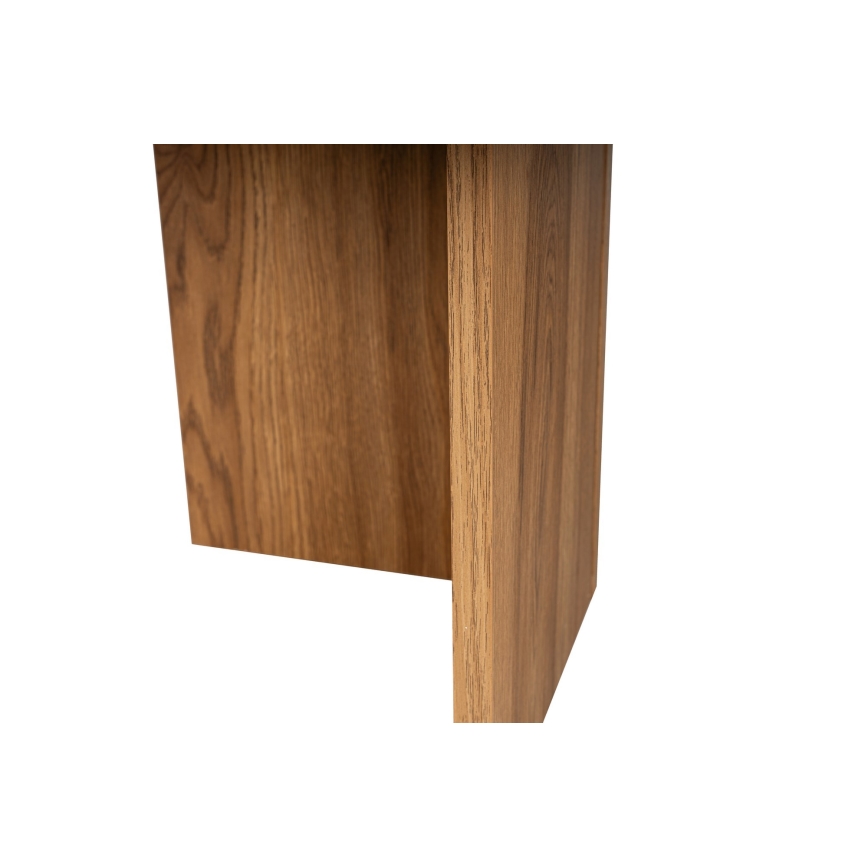Konferenčný stolík OVAL 60x120 cm hnedá