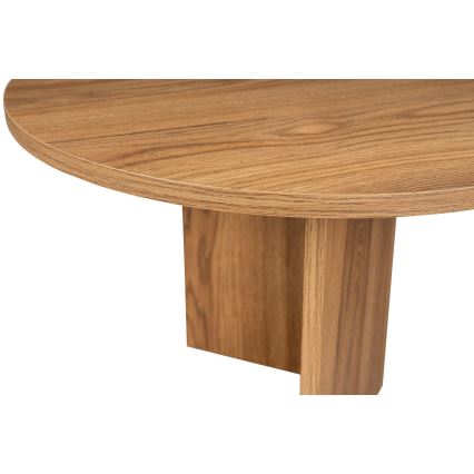 Konferenčný stolík OVAL 60x120 cm hnedá