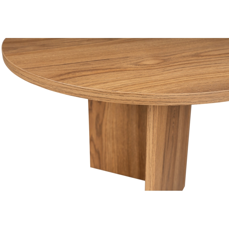 Konferenčný stolík OVAL 60x120 cm hnedá