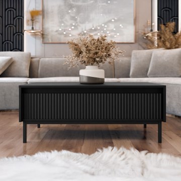 Konferenčný stolík OZMI 100x40 cm čierny