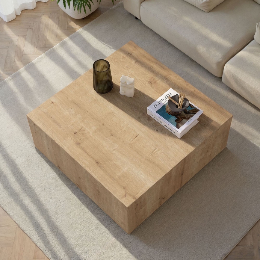Konferenčný stolík PRIZMA 90x90 cm dub