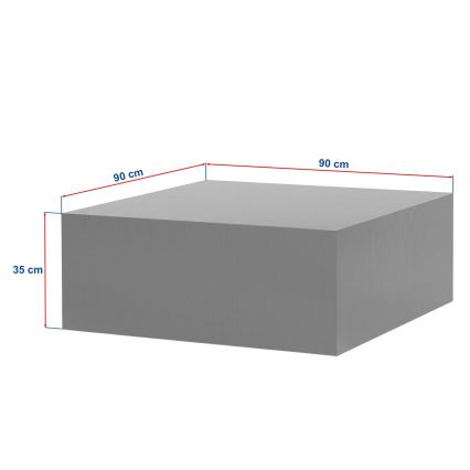 Konferenčný stolík PRIZMA 90x90 cm dub