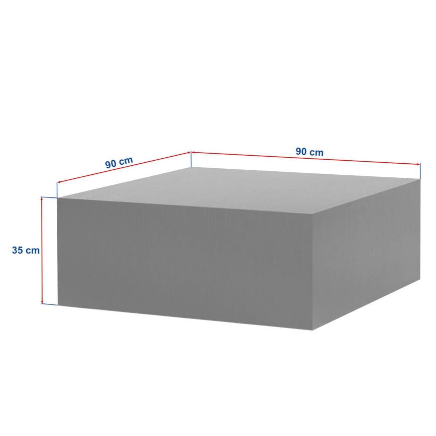 Konferenčný stolík PRIZMA 90x90 cm dub