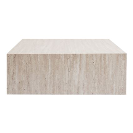 Konferenčný stolík PRIZMA 90x90 cm travertín