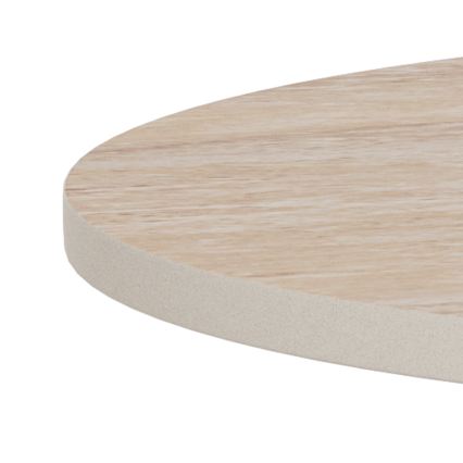 Konferenčný stolík SANTORINI pr. 45 cm béžová/šedá/keramika