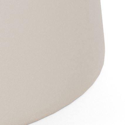 Konferenčný stolík SANTORINI priemer 70 cm béžová/šedá/keramika