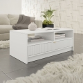 Konferenčný stolík TIRENO 100x40 cm biely