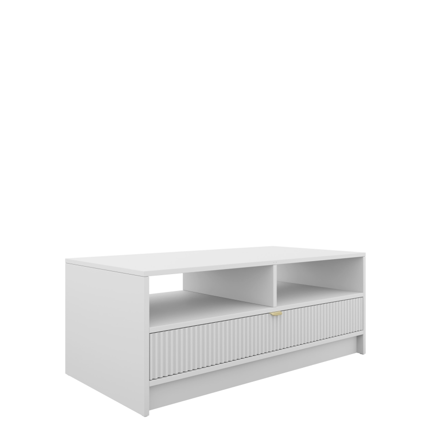 Konferenčný stolík TIRENO 100x40 cm biely