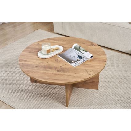 Konferenčný stolík VERUM pr. 90 cm borovica