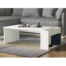 Konferenčný stolík VIEW 34x95 cm biela