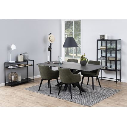 Konzolový stolík SARON čierny