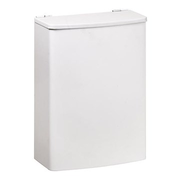 Kôš 19x26,5 cm nerez/biela