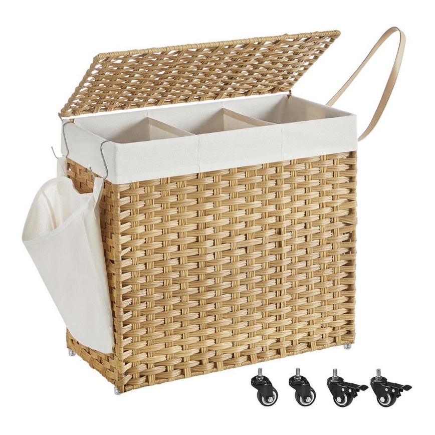 Kôš na bielizeň FLYN z ratanu