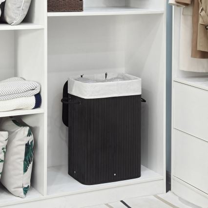 Kôš na bielizeň GUS čierny