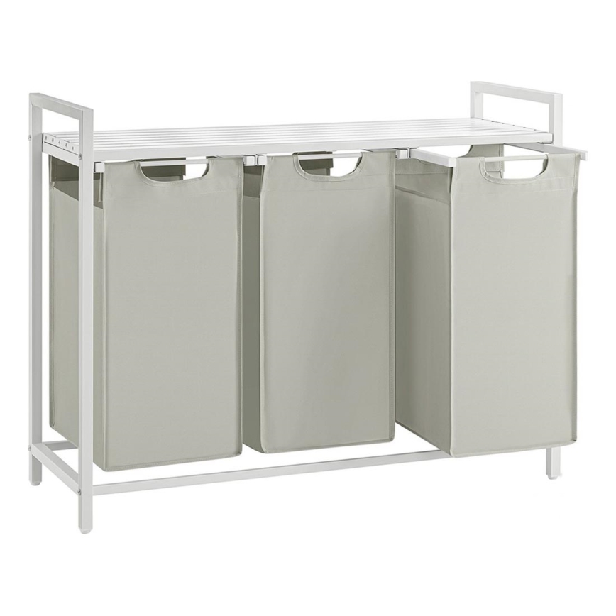 Kôš na bielizeň REX biely