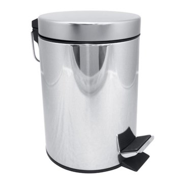 Koš za smeti 17x25,5 cm nerjaveče jeklo/srebrna