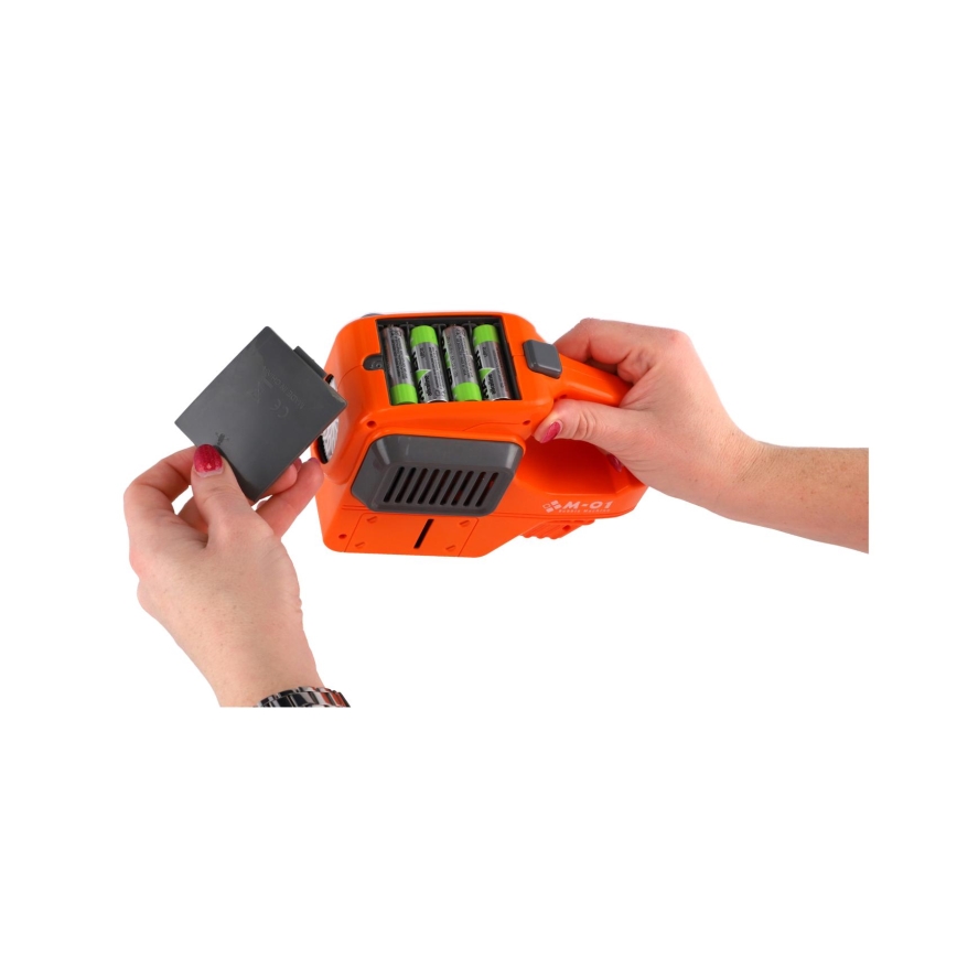 Kosačka s bublifukom a svetlom 4xAA