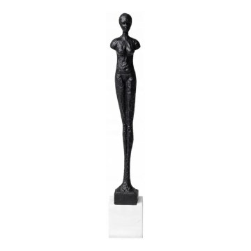 Kovová dekorácia na stôl, 43 cm, čierna
