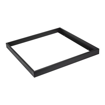 Kovový rám na inštaláciu LED panelov 600x600 mm čierna