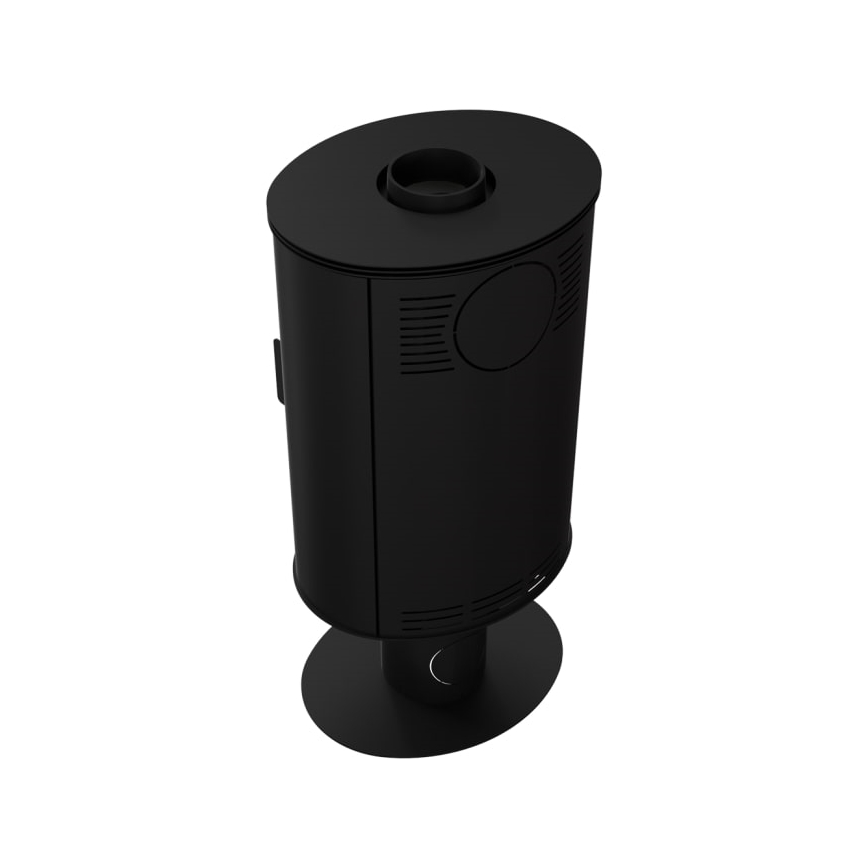 Kratki - Krbové oceľové kachle 8kW 150mm