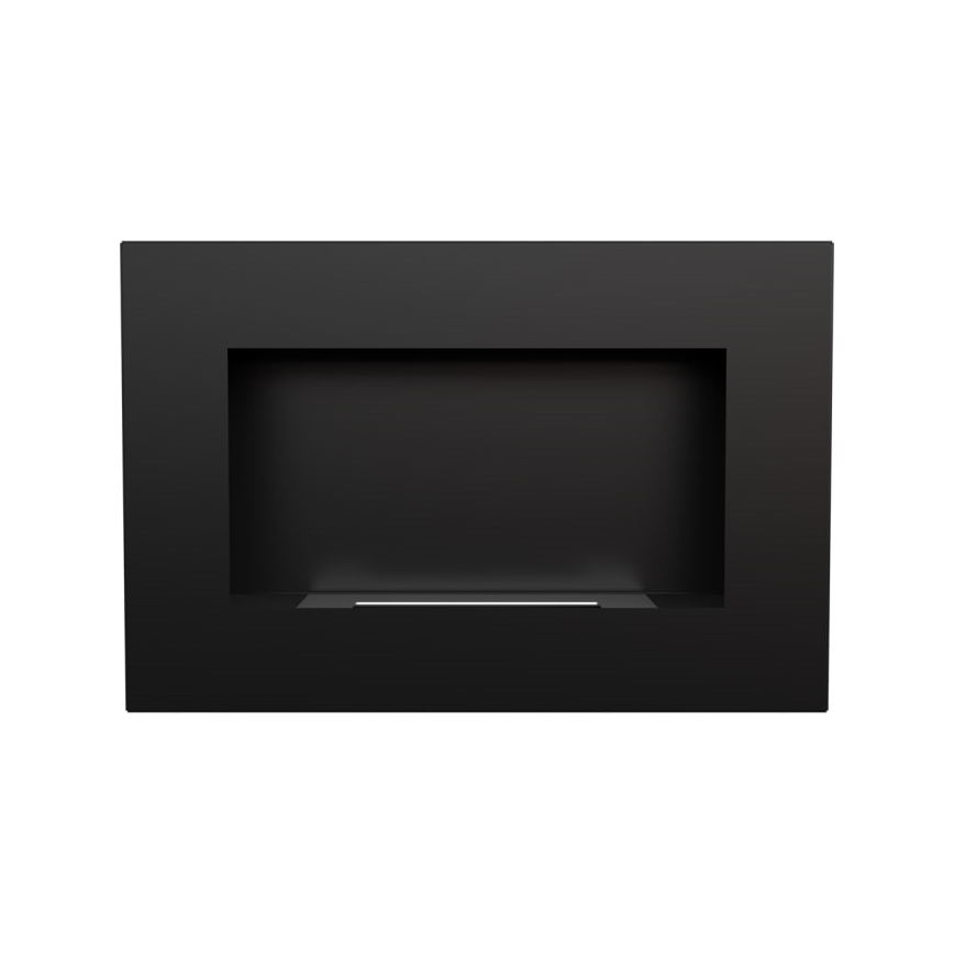 Kratki - Vstavaný BIO krb 40x60 cm 2kW čierna