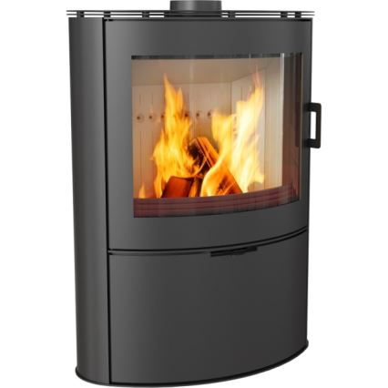 Kratki - Krbové oceľové kachle 10kW 150mm biela