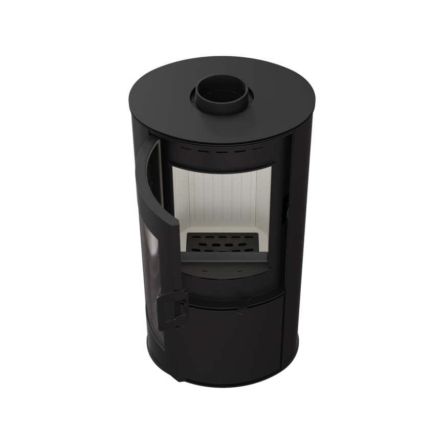 Kratki - Krbové oceľové kachle 8kW 150mm