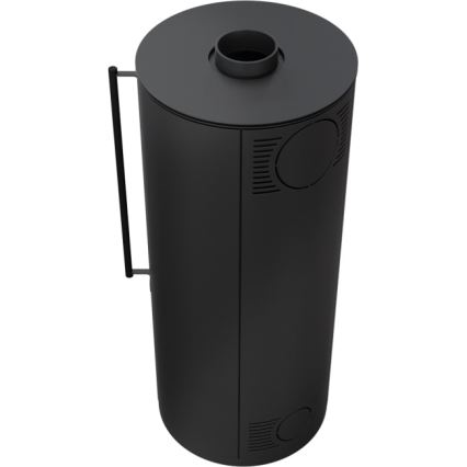 Kratki - Krbové oceľové kachle 9kW 150mm