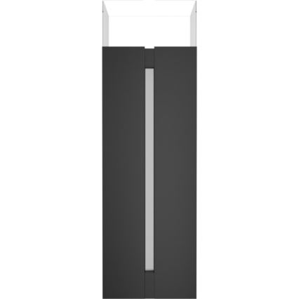 Kratki - BIO krb 113,6x35,9 cm 2kW čierna