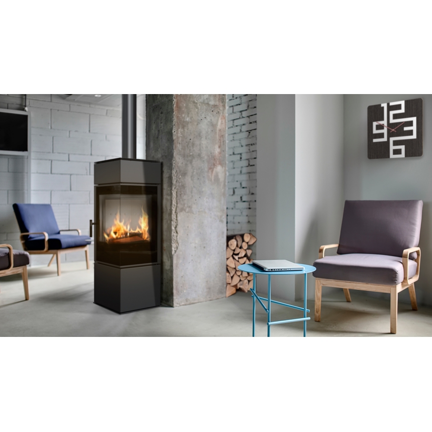 Kratki - Krbové oceľové kachle 8kW 150mm