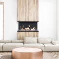 Kratki - Vstavaný BIO krb 50x100 cm 3,5kW čierna