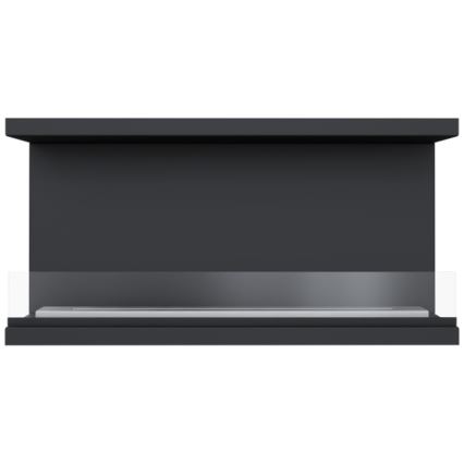 Kratki - Vstavaný biokrb 50x100 cm 3,5 kW čierny