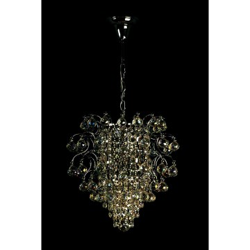 Krištáľový luster 3xE14/60W W-11904-3 CR+RNB