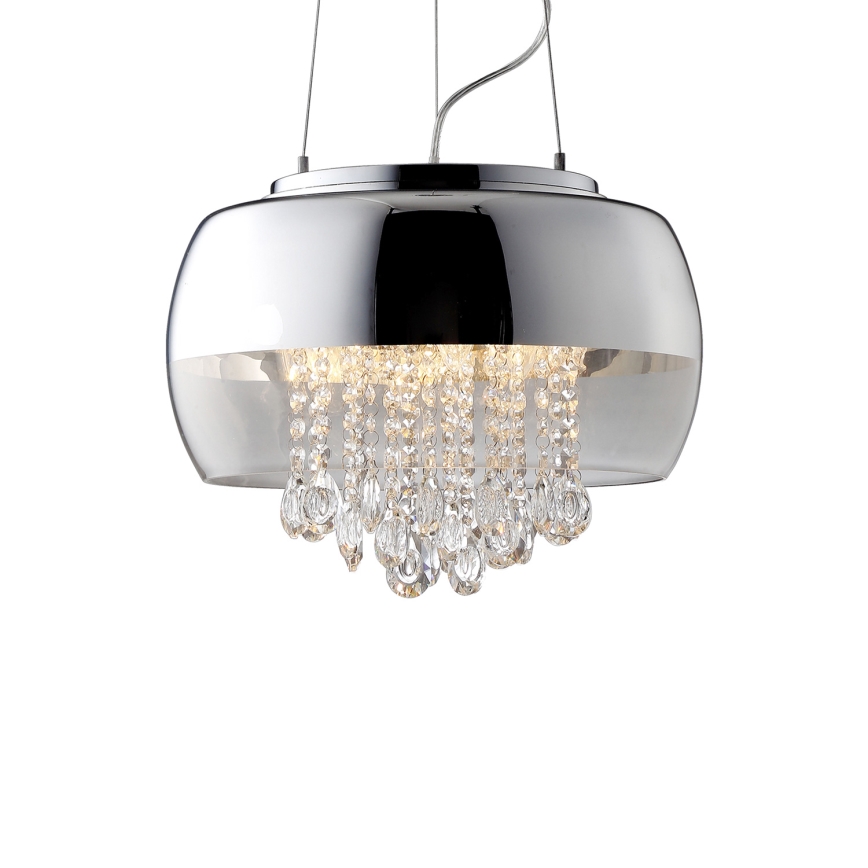 Krištáľový luster na lanku LUNA 1xE14/40W/230V