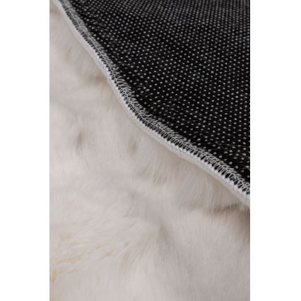 Kruhový koberec RABBIT BUBBLE 160 cm krémový
