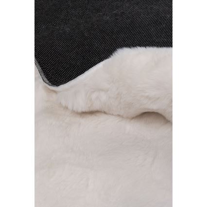 Kruhový koberec RABBIT BUBBLE 160 cm krémový