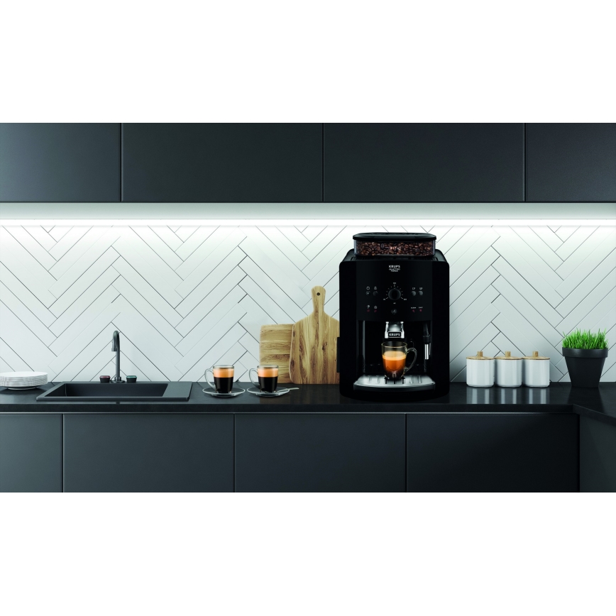 Krups - Automatický kávovar ARABICA 1450W/230V čierna