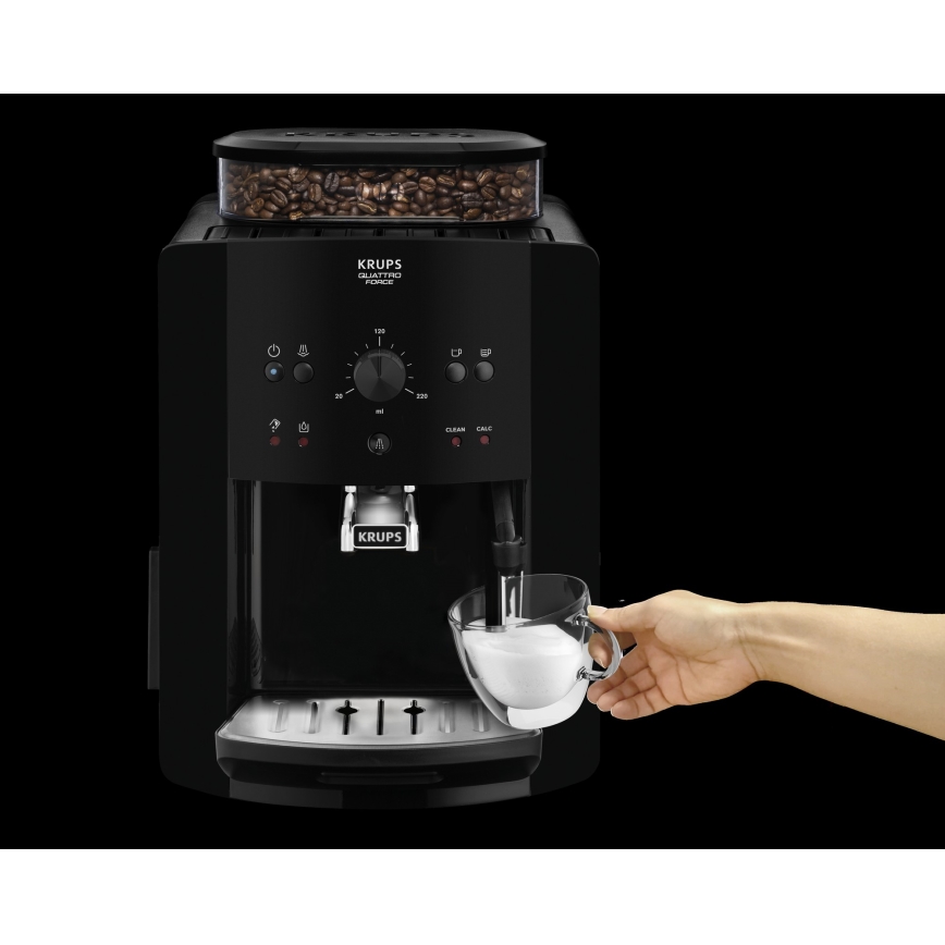 Krups - Automatický kávovar ARABICA 1450W/230V čierna